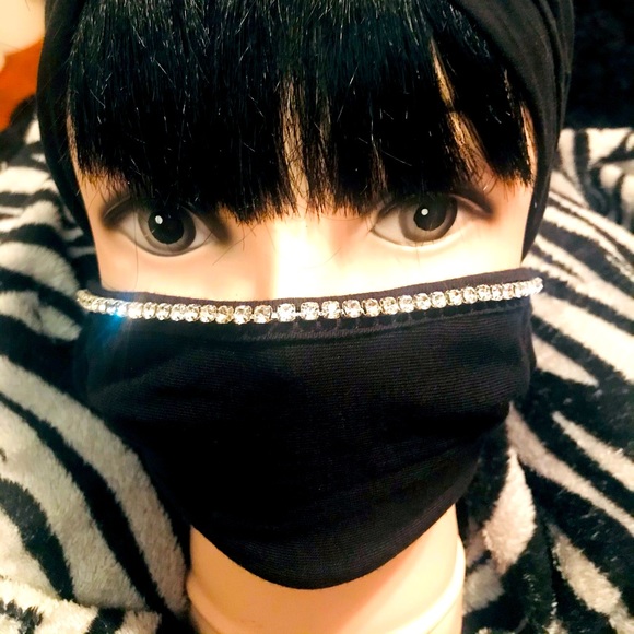 Blinged out Face Mask - Picture 1 of 1